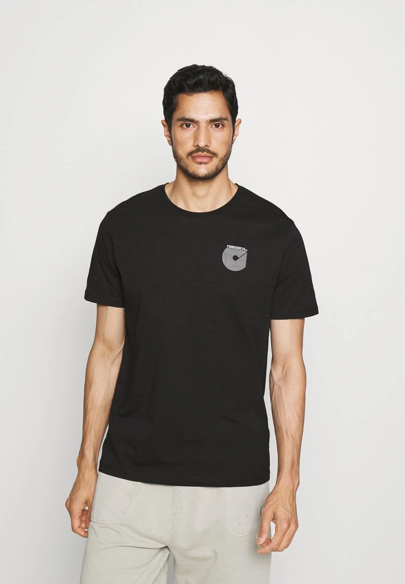 Pier One Uomo T-shirt Con Stampa - Black 3 Pier One Uomo T-shirt Con Stampa - Black