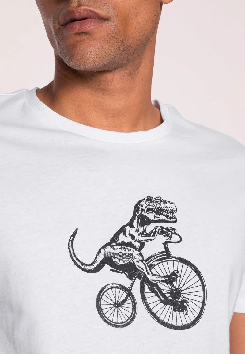 Pier One Uomo T-shirt Con Stampa - White 7 Pier One Uomo T-shirt Con Stampa - White - immagine 5