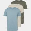 Pier One Uomo 3 PACK - T-shirt Basic - Brown/beige/light Blue 14 Pier One Uomo 3 PACK - T-shirt Basic - Brown/beige/light Blue -Offerta Economica Pier One 6207198c93254405a2ac3fe4191f041d