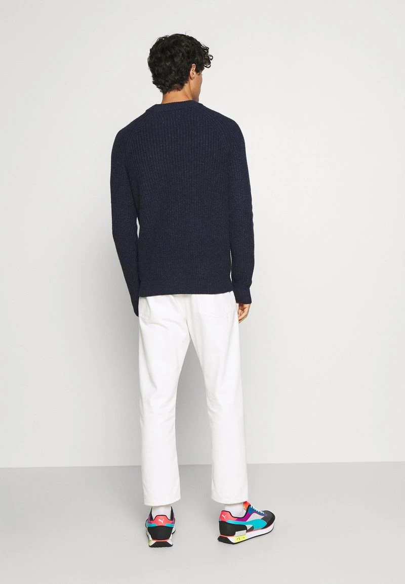 Pier One Uomo CHUNKY MOCKNECK JUMPER - Maglione - Dark Blue 5 Pier One Uomo CHUNKY MOCKNECK JUMPER - Maglione - Dark Blue - immagine 3