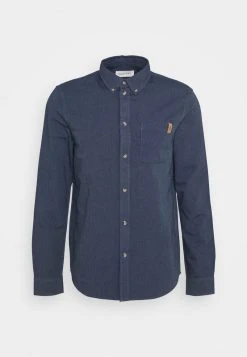 Pier One Uomo Camicia - Dark Blue