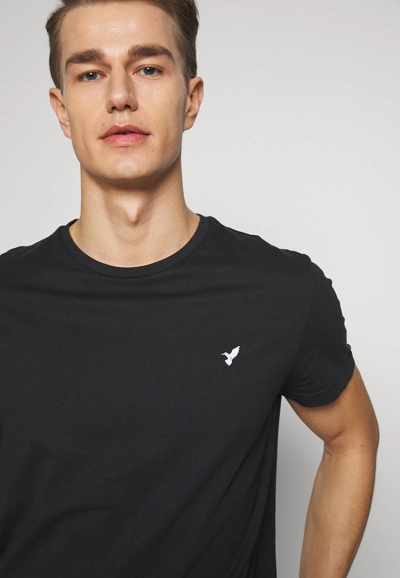 Pier One Uomo T-shirt Basic - Black 7 Pier One Uomo T-shirt Basic - Black - immagine 5