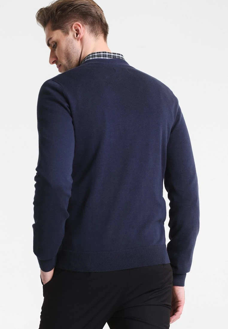 Pier One Uomo Cardigan - Dark Blue 5 Pier One Uomo Cardigan - Dark Blue - immagine 3