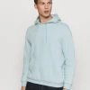 Pier One Uomo PLAIN SKATER HOODY - Felpa Con Cappuccio - Light Blue -Offerta Economica Pier One 677d13446a034662a0cf5ec3773b8b57