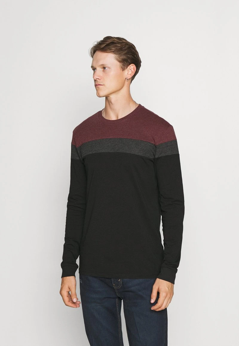 Pier One Uomo Maglietta A Manica Lunga - Bordeaux/dark 3 Pier One Uomo Maglietta A Manica Lunga - Bordeaux/dark