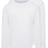 Pier One Uomo 2 PACK - Maglietta A Manica Lunga - White -Offerta Economica Pier One 69c15952bfb14461bb5260c9769a726d