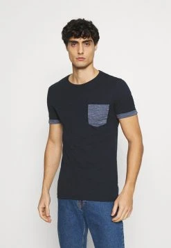 Pier One Uomo T-shirt Con Stampa - Dark Blue