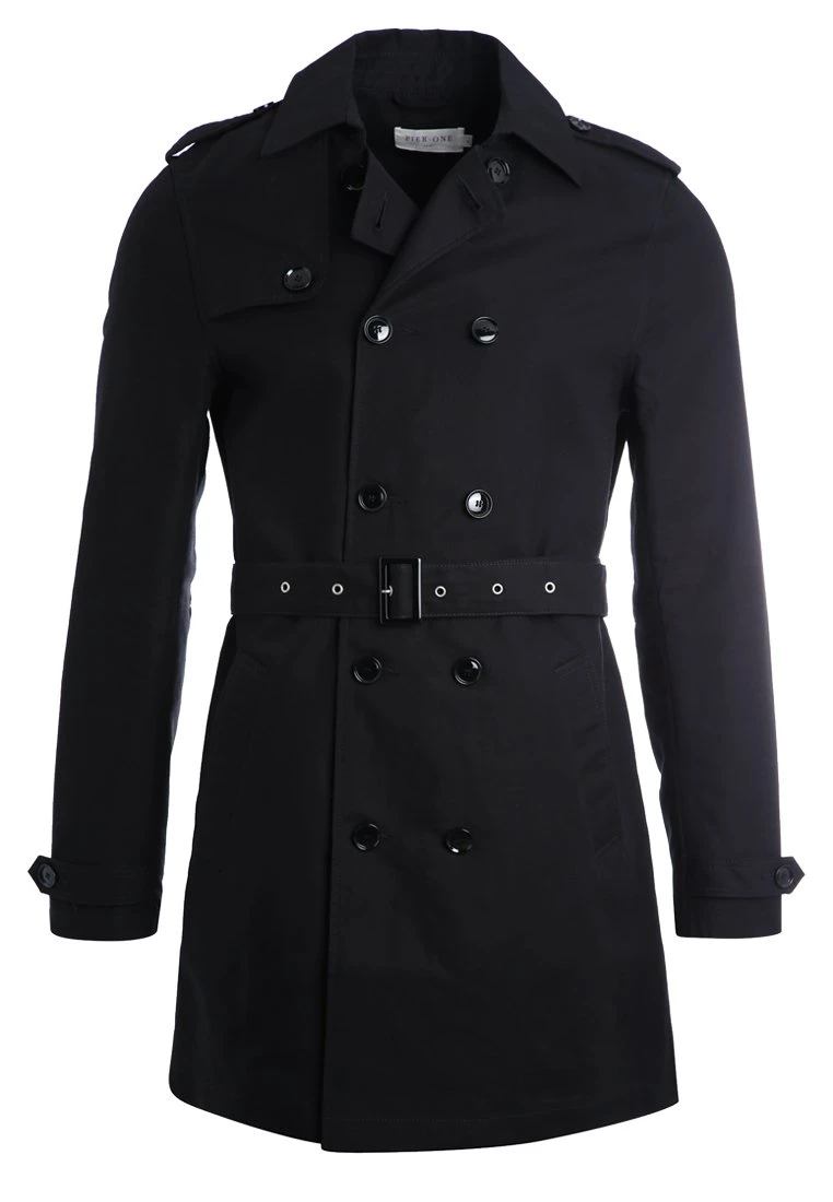 Pier One Uomo Trench - Black 8 Pier One Uomo Trench - Black - immagine 6