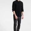 Pier One Uomo Camicia - Black -Offerta Economica Pier One 6a5a75b5015e4cf5988ee2051c05d3a5
