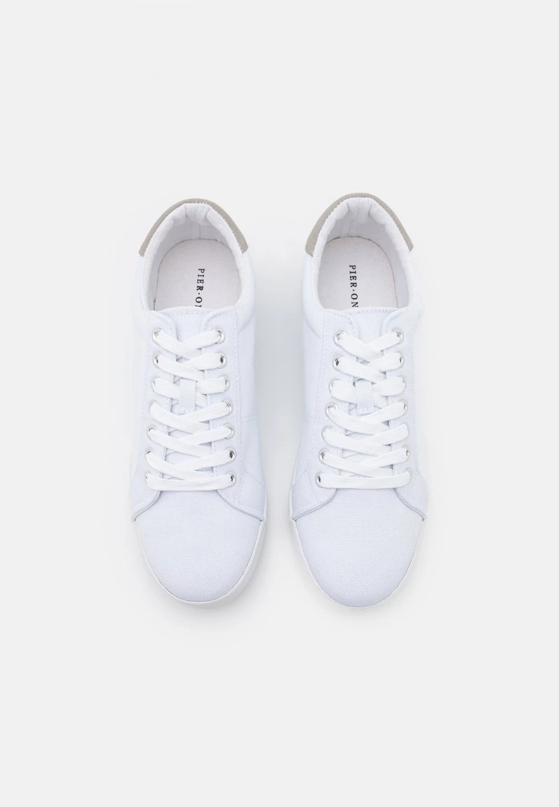 Pier One UNISEX - Sneakers Basse - White/light Grey 6 Pier One UNISEX - Sneakers Basse - White/light Grey - immagine 4