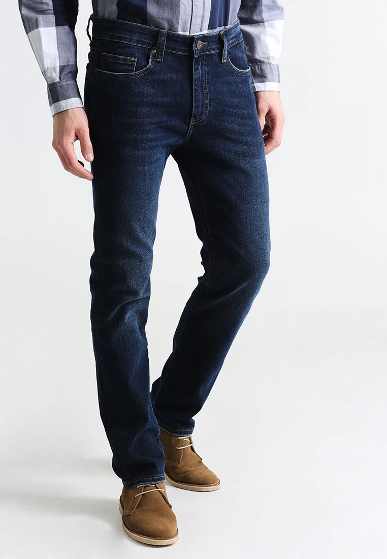 Pier One Uomo BASIC - Jeans A Sigaretta - Dark Blue Denim 3 Pier One Uomo BASIC - Jeans A Sigaretta - Dark Blue Denim