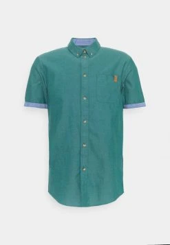 Pier One Uomo Camicia - Dark Green