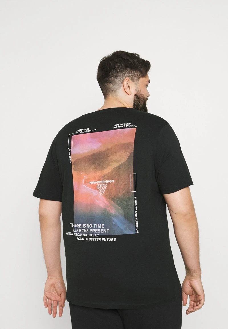 Pier One Uomo T-shirt Con Stampa - Black 5 Pier One Uomo T-shirt Con Stampa - Black - immagine 3