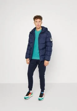 Pier One Uomo 3 PACK - Felpa - Black/stone/blue