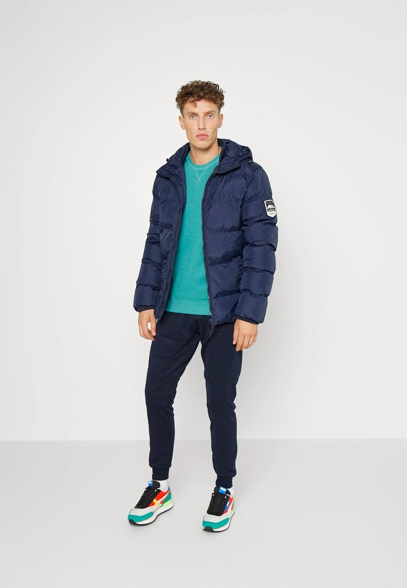 Pier One Uomo 3 PACK - Felpa - Black/stone/blue 3 Pier One Uomo 3 PACK - Felpa - Black/stone/blue