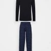 Pier One Uomo Pigiama - Black/dark Blue -Offerta Economica Pier One 6d0462b5e9d84b588270f7fd596fd47c