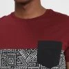 Pier One Uomo T-shirt Con Stampa - Bordeaux -Offerta Economica Pier One 6d11fa3516334f5ca86decf3c3d98870