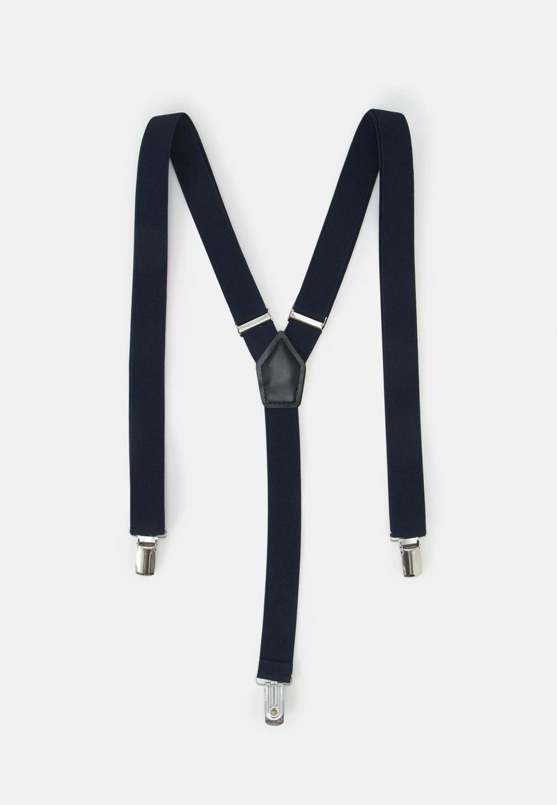 Pier One Uomo SUSPENDER/HOSENTRÄGER SET - Fazzoletti Da Taschino - Dark Blue 4 Pier One Uomo SUSPENDER/HOSENTRÄGER SET - Fazzoletti Da Taschino - Dark Blue - immagine 2