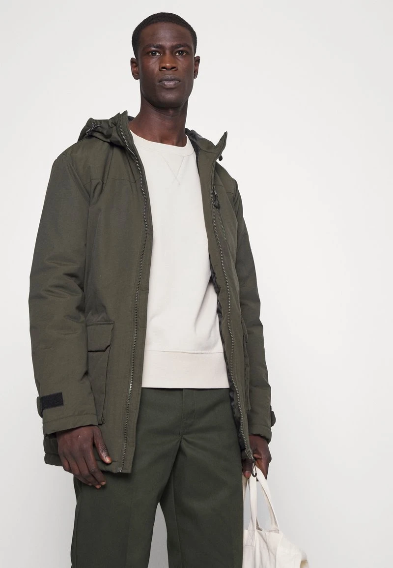 Pier One Uomo Parka - Olive 3 Pier One Uomo Parka - Olive