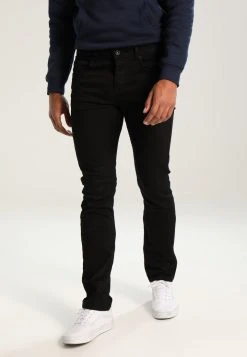 Pier One Uomo Jeans A Sigaretta - Black Denim
