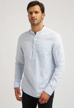 Pier One Uomo Camicia - Light Blue