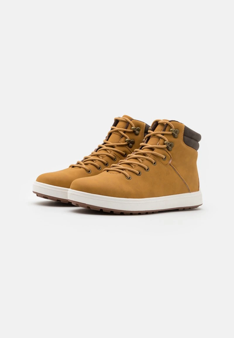 Pier One Uomo Sneakers Alte - Camel 4 Pier One Uomo Sneakers Alte - Camel - immagine 2