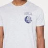 Pier One Uomo GRAPHIC T-SHIRT - T-shirt Basic - Mottled Grey -Offerta Economica Pier One 70956178d1ef4d6b9a27e61a940ba596