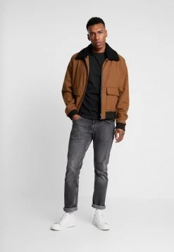 Pier One Uomo 3 PACK - T-shirt Basic - Black