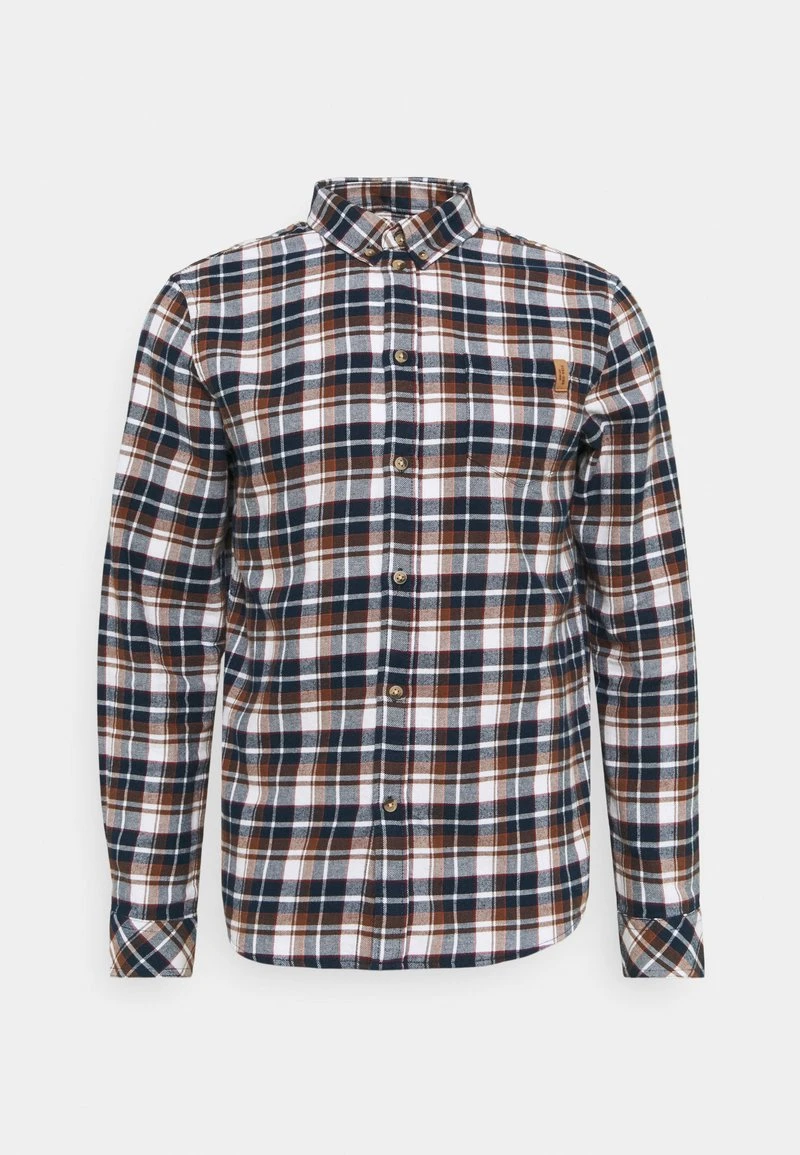 Pier One Uomo Camicia - Dark Blue/brown 6 Pier One Uomo Camicia - Dark Blue/brown - immagine 4