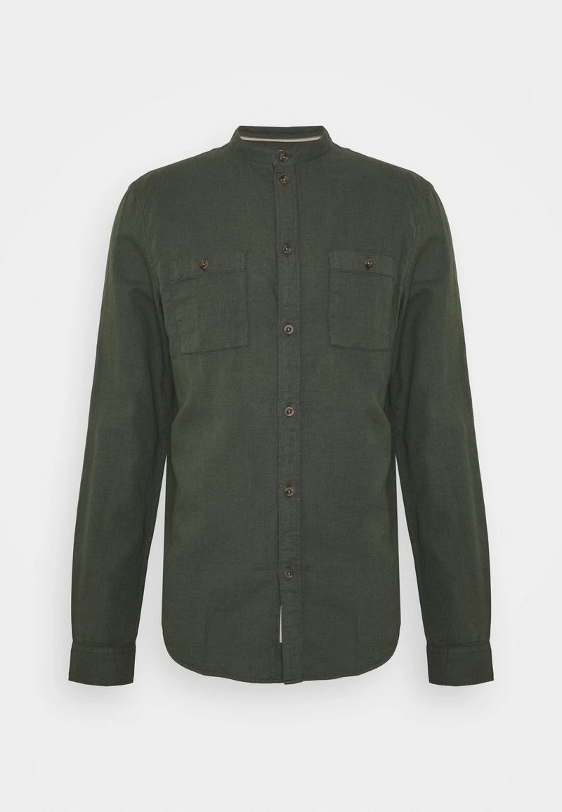 Pier One Uomo Camicia - Oliv 7 Pier One Uomo Camicia - Oliv - immagine 5