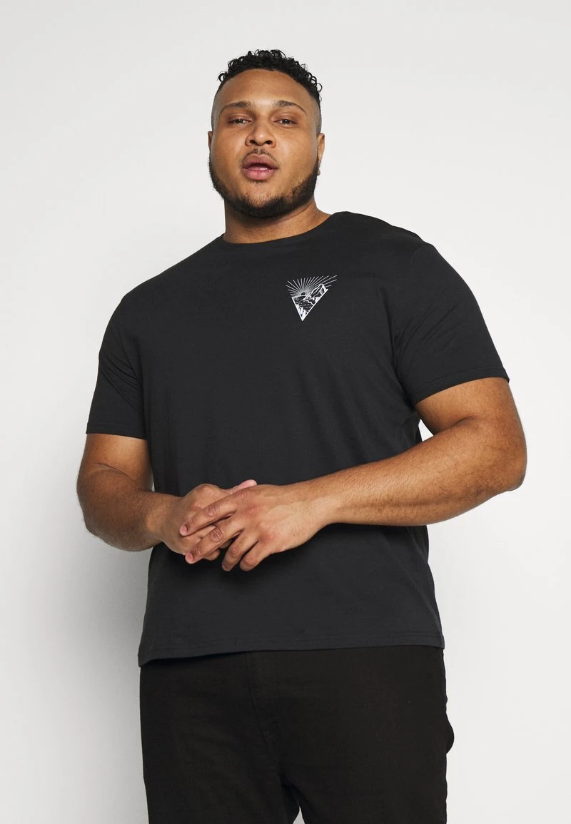 Pier One Uomo T-shirt Con Stampa - Black 3 Pier One Uomo T-shirt Con Stampa - Black