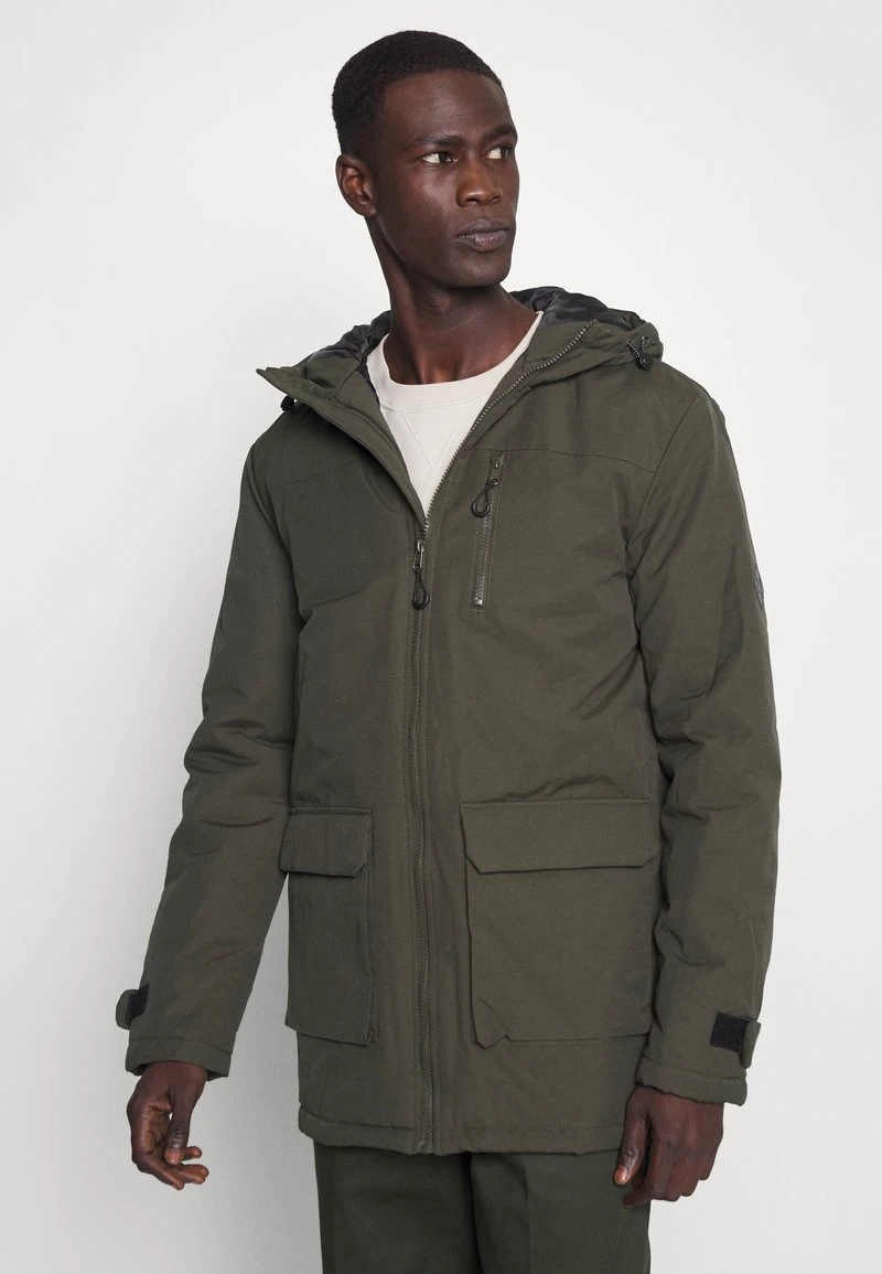 Pier One Uomo Parka - Olive 6 Pier One Uomo Parka - Olive - immagine 4