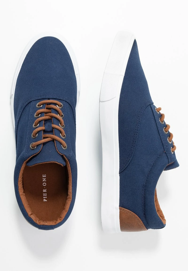 Pier One Uomo Sneakers Basse - Dark Blue 4 Pier One Uomo Sneakers Basse - Dark Blue - immagine 2