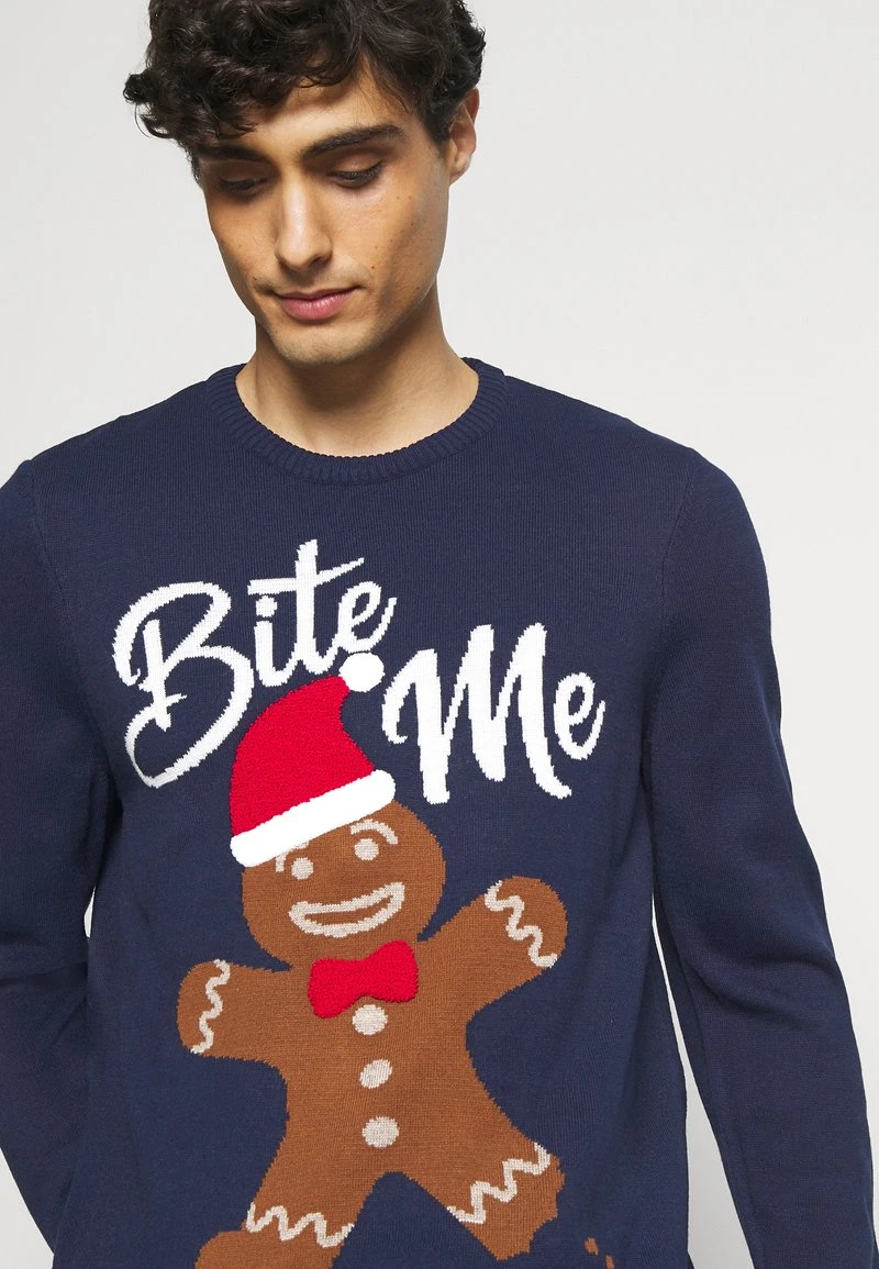 Pier One Uomo Maglione - Dark Blue 3 Pier One Uomo Maglione - Dark Blue