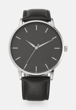 Pier One Unisex Orologio - Black/silvercoloured