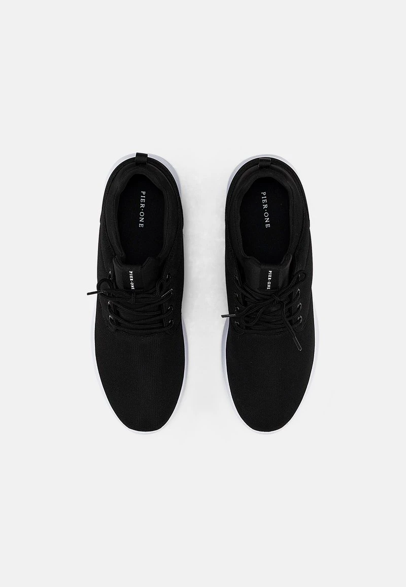 Pier One Uomo Sneakers Basse - Black White 6 Pier One Uomo Sneakers Basse - Black White - immagine 4