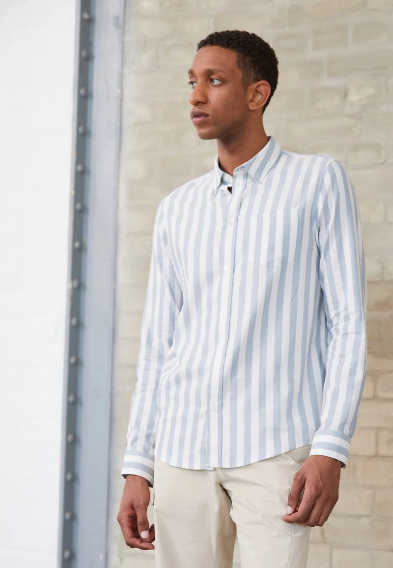 Pier One Uomo Camicia - Light Blue/white 3 Pier One Uomo Camicia - Light Blue/white