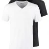 Pier One Uomo 2 PACK - T-shirt Basic - White/black -Offerta Economica Pier One 7f713aa7d0cf4680ab0acb77eb634838