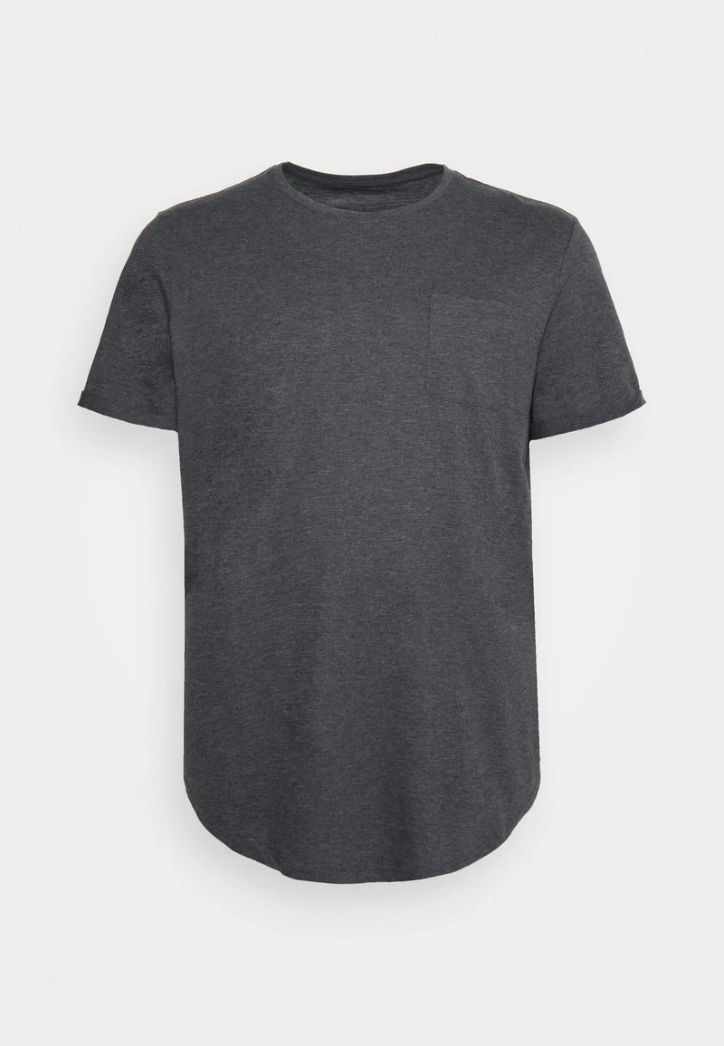 Pier One Uomo T-shirt Basic - Dark Grey 3 Pier One Uomo T-shirt Basic - Dark Grey