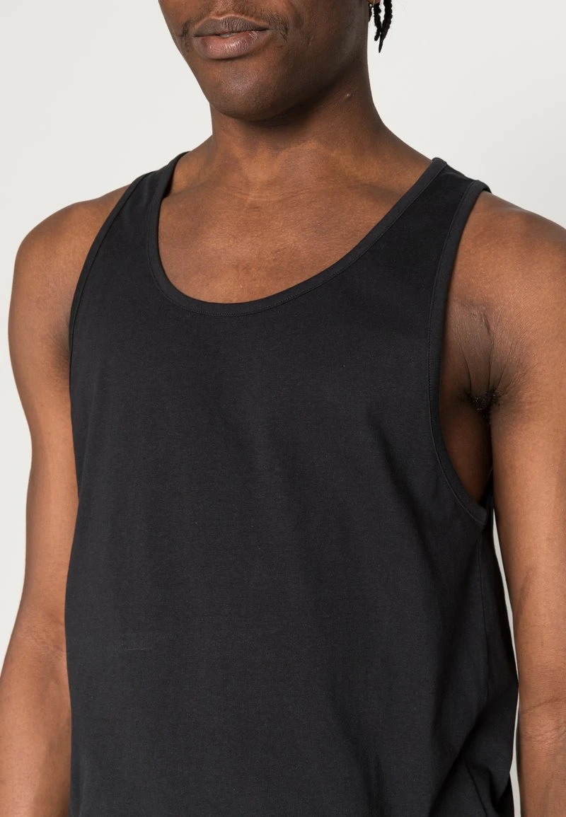 Pier One Uomo 5 PACK - Top - White / Mottled Grey / Lack 10 Pier One Uomo 5 PACK - Top - White / Mottled Grey / Lack - immagine 8