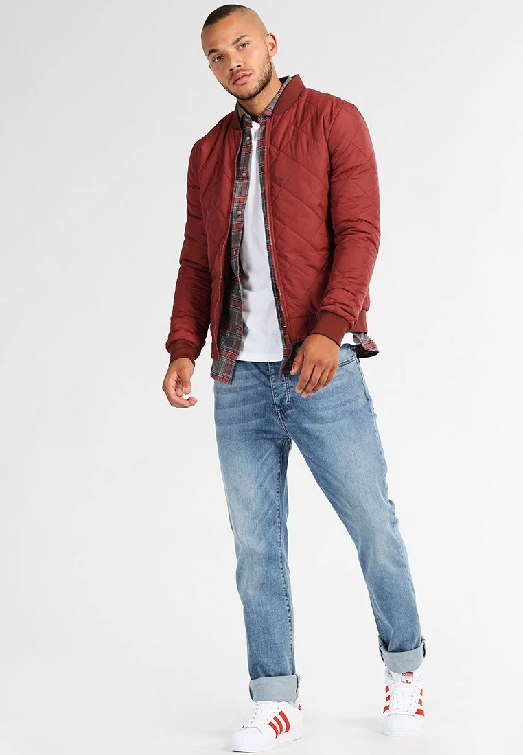 Pier One Uomo Camicia - Grey/coral 4 Pier One Uomo Camicia - Grey/coral - immagine 2