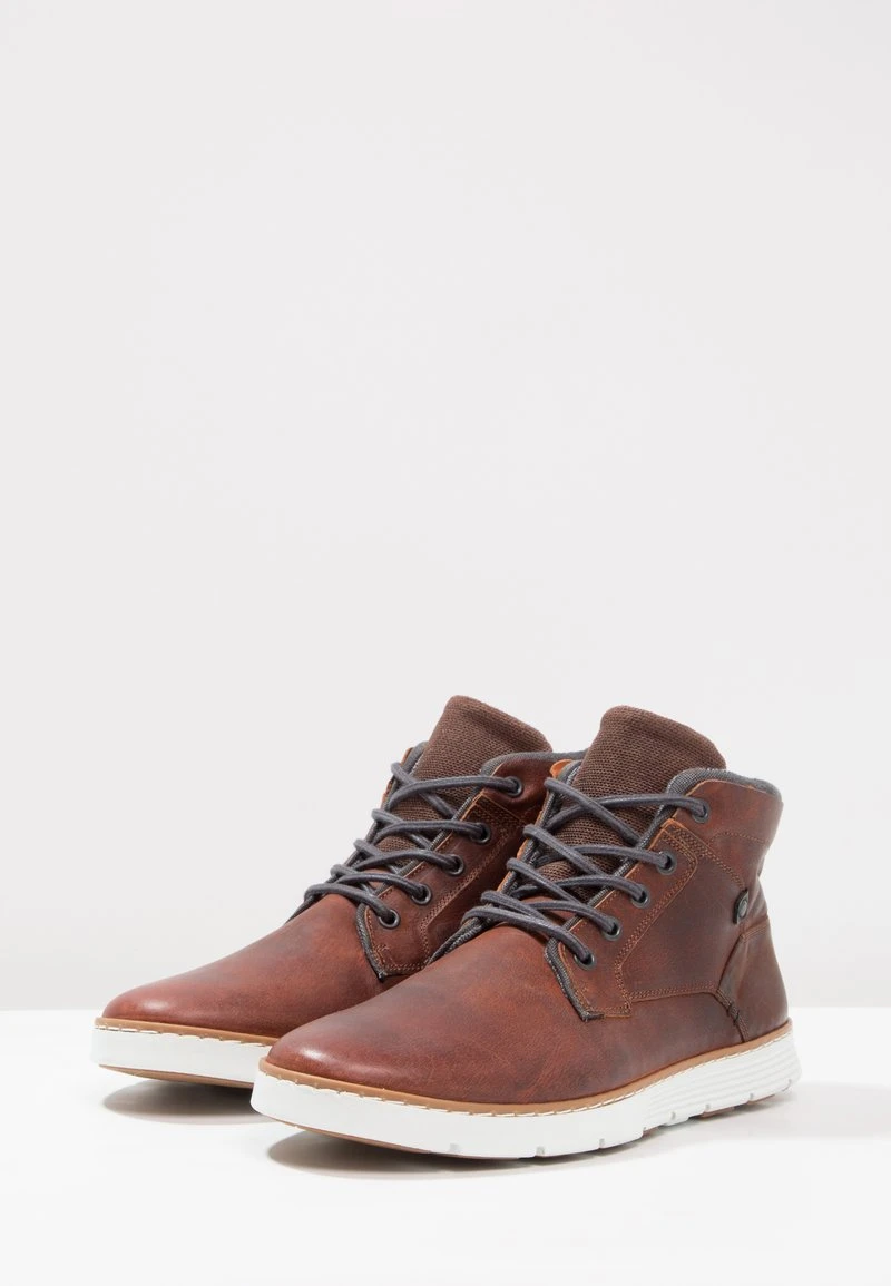 Pier One Uomo LEATHER - Stivaletti Stringati - Dark Brown 5 Pier One Uomo LEATHER - Stivaletti Stringati - Dark Brown - immagine 3