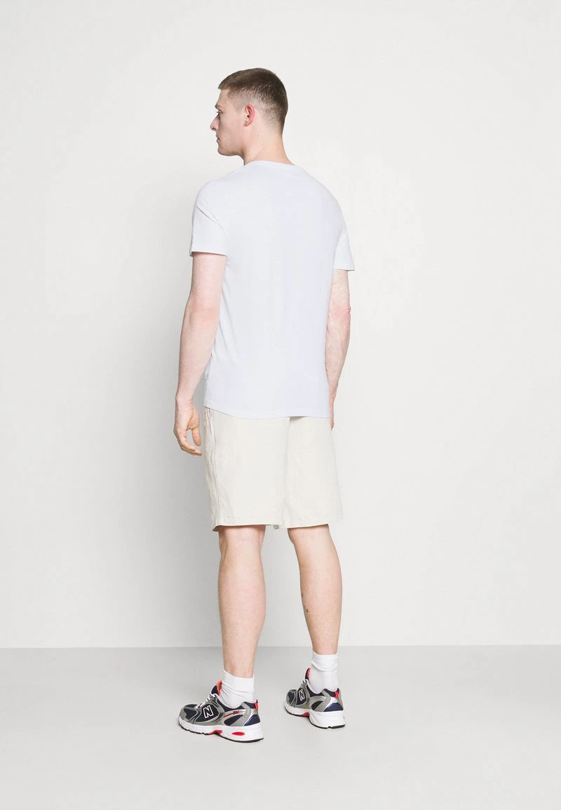 Pier One Uomo T-shirt Basic - White 5 Pier One Uomo T-shirt Basic - White - immagine 3