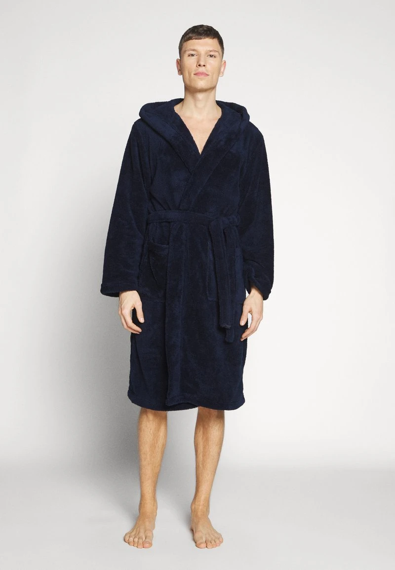 Pier One Uomo Accappatoio - Dark Blue 4 Pier One Uomo Accappatoio - Dark Blue - immagine 2