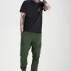 Pier One Uomo Pantaloni Cargo - Dark Green -Offerta Economica Pier One 81a6c12ddb1647beb6087bc2ab25e226
