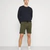 Pier One Uomo 2 PACK - Shorts - Black/olive -Offerta Economica Pier One 81b545227b274ca3b55cd0408599ac78
