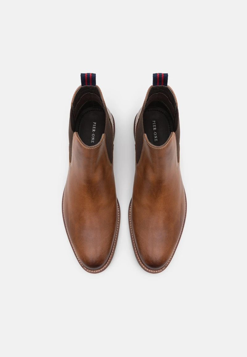 Pier One Uomo LEATHER - Stivaletti - Camel 6 Pier One Uomo LEATHER - Stivaletti - Camel - immagine 4
