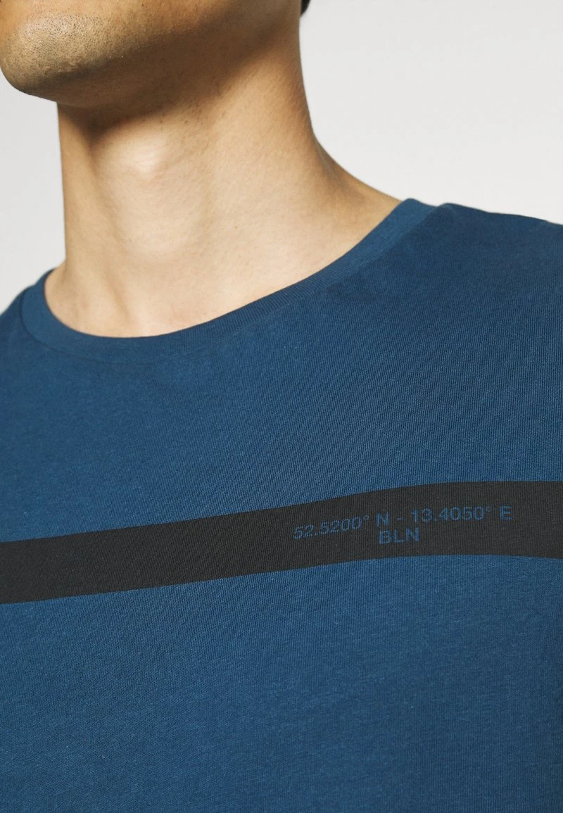 Pier One Uomo T-shirt Con Stampa - Blue 9 Pier One Uomo T-shirt Con Stampa - Blue - immagine 7