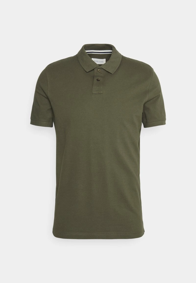 Pier One Uomo 3 PACK - Polo - Camel/khaki/black 6 Pier One Uomo 3 PACK - Polo - Camel/khaki/black - immagine 4