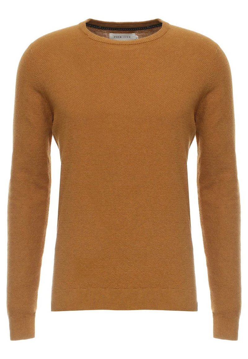 Pier One Uomo Maglione - Mottled Dark Yellow 7 Pier One Uomo Maglione - Mottled Dark Yellow - immagine 5